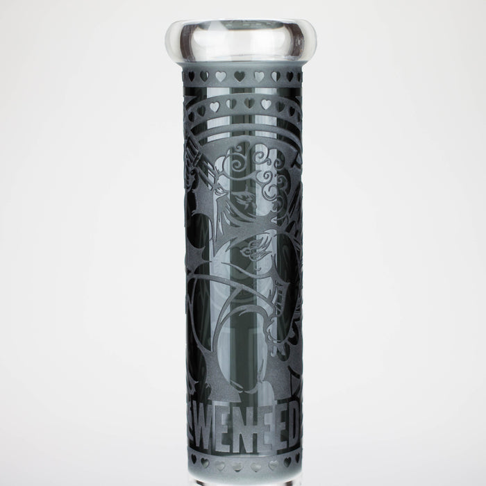 WENEED | 14" Cupid's Heart Beaker Glass Bong WENEED®