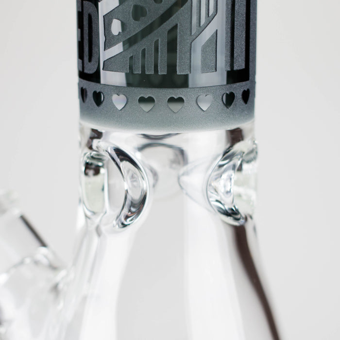 WENEED | 14" Cupid's Heart Beaker Glass Bong WENEED®