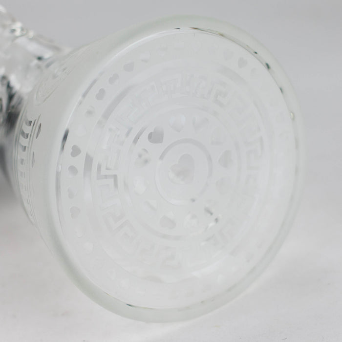 WENEED | 14" Cupid's Heart Beaker Glass Bong WENEED®