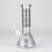 8" 5mm 38mm Grown In The Dark Beaker Bong Glass Bong Super Supplys Inc Design D