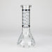 8" 5mm 38mm Grown In The Dark Beaker Bong Glass Bong Super Supplys Inc