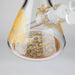 16" 7mm Artistic Design Beaker Glass Bong Super Supplys Inc