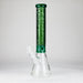 WENEED | 15" Trident Glass beaker Glass Bong WENEED® Green