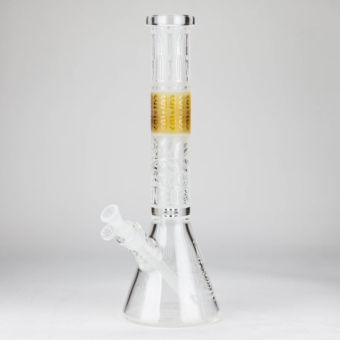 WENEED | 15" Eternal Rose Beaker Glass Bong WENEED® Yellow