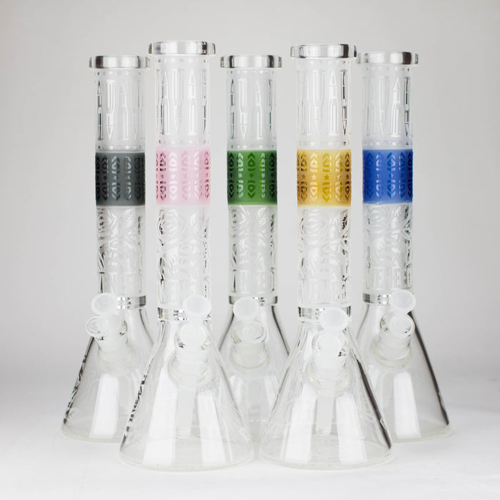 WENEED | 15" Eternal Rose Beaker Glass Bong WENEED®