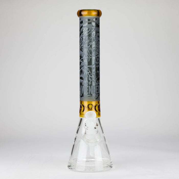 WENEED | 15" Trident Glass beaker Glass Bong WENEED®