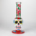 10" Sugar Skull-Themed glass bong [SK Series] Glass Bong BB Canada