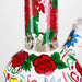10" Sugar Skull-Themed glass bong [SK Series] Glass Bong BB Canada