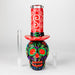 9" Wizard-Themed Sugar Skull Glow-in-the-Dark Glass Bong [SK14] Glass Bong BB Canada