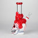 9" Rose sugar skull-themed glass bong [SK16] Glass Bong BB Canada
