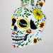 9" Sugar Skull-Themed glass bong [SK Series] Glass Bong BB Canada