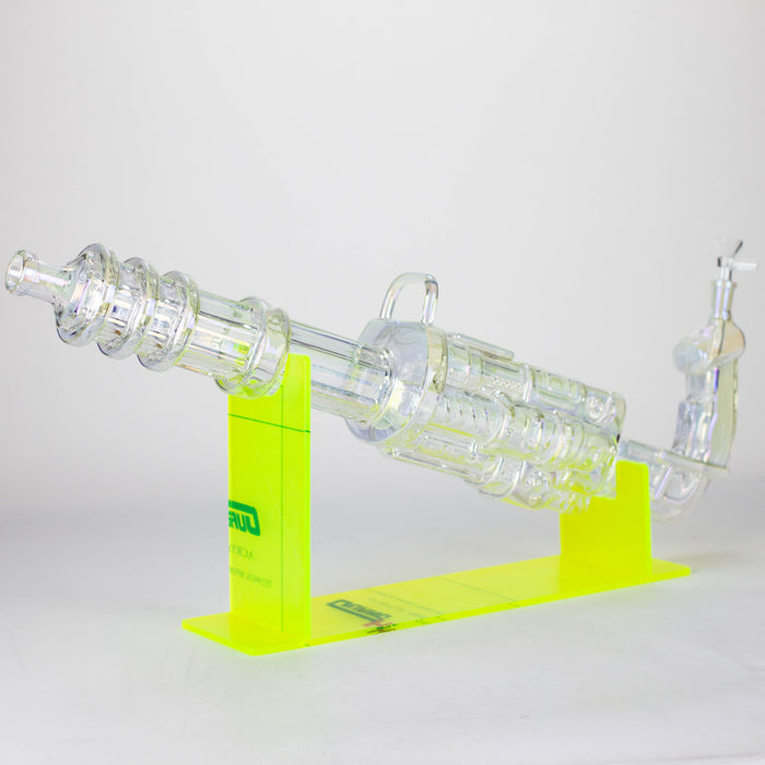 24" Electroplated Machine gun Design Glass Bong with Display Stand [GU002] Glass Bong BB Canada Rainbow