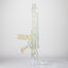 22" Electroplated Machin gun Design Glass Bong with Display Stand [GU003] Glass Bong BB Canada Rainbow