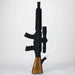 24" Rifle Smoke Glass Bong Glass Bong JJ Distribution