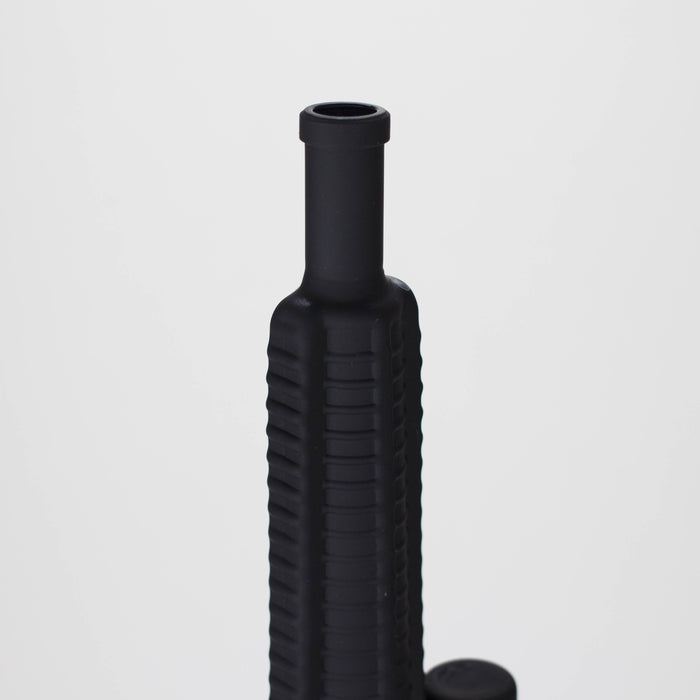 24" Painted Machin gun Design Glass Bong with Display Stand [GU007] Glass Bong BB Canada