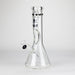 NG | 12 inch Elbow Ice Pinch Beaker [G1104] Glass Bong High-End Brands Glass Black