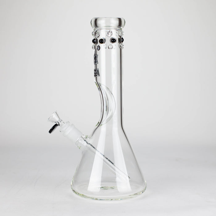 NG | 12 inch Elbow Ice Pinch Beaker [G1104] Glass Bong High-End Brands Glass
