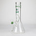NG | 12 inch Elbow Ice Pinch Beaker [G1104] Glass Bong High-End Brands Glass Green