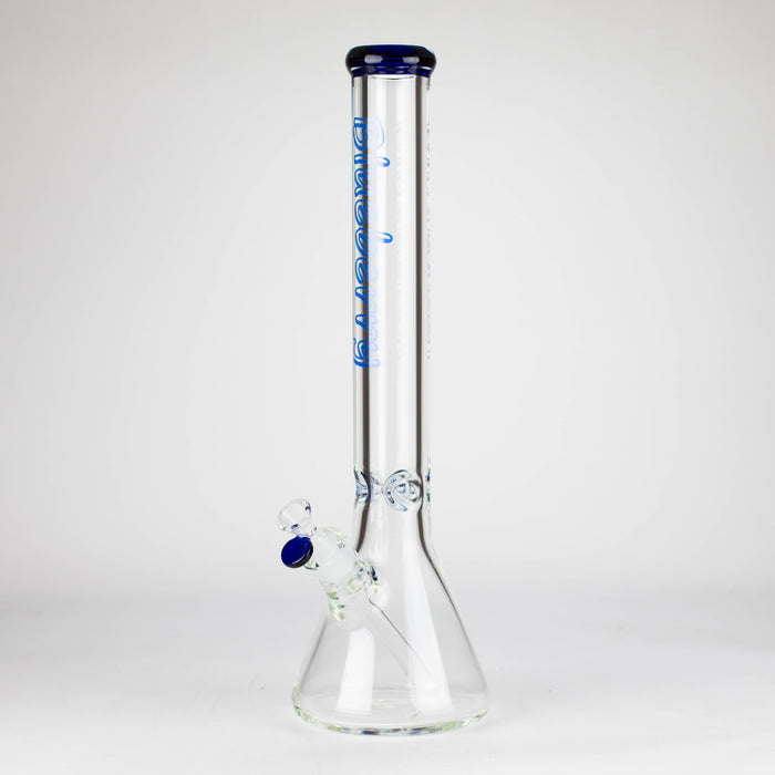 Blueberry | 18 inch 9mm Classic Beaker Bong [L712 ] Glass Bong High-End Brands Glass BLUE