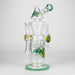 WENEED | 13.5" Halo Spire Glass Bong Glass Bong WENEED® Green-A