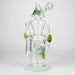 WENEED | 13.5" Halo Spire Glass Bong Glass Bong WENEED® Green-C