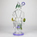 WENEED | 13.5" Halo Spire Glass Bong Glass Bong WENEED® T-purple