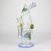 WENEED | 13.5" Halo Spire Glass Bong Glass Bong WENEED® Jade blue