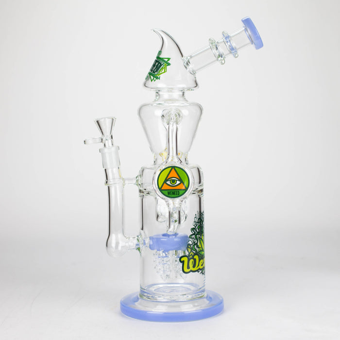 WENEED | 13.5" Halo Spire Glass Bong Glass Bong WENEED®