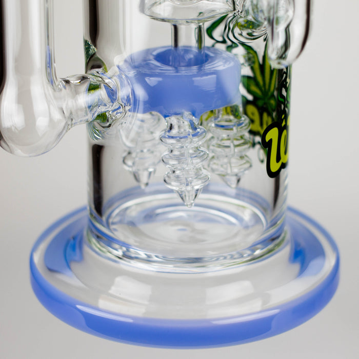WENEED | 13.5" Halo Spire Glass Bong Glass Bong WENEED®