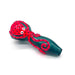 Octopus V2 Glow In The Dark Glass Smoking Spoon Hand Pipe Glass Pipe NIBO Distribution TEAL