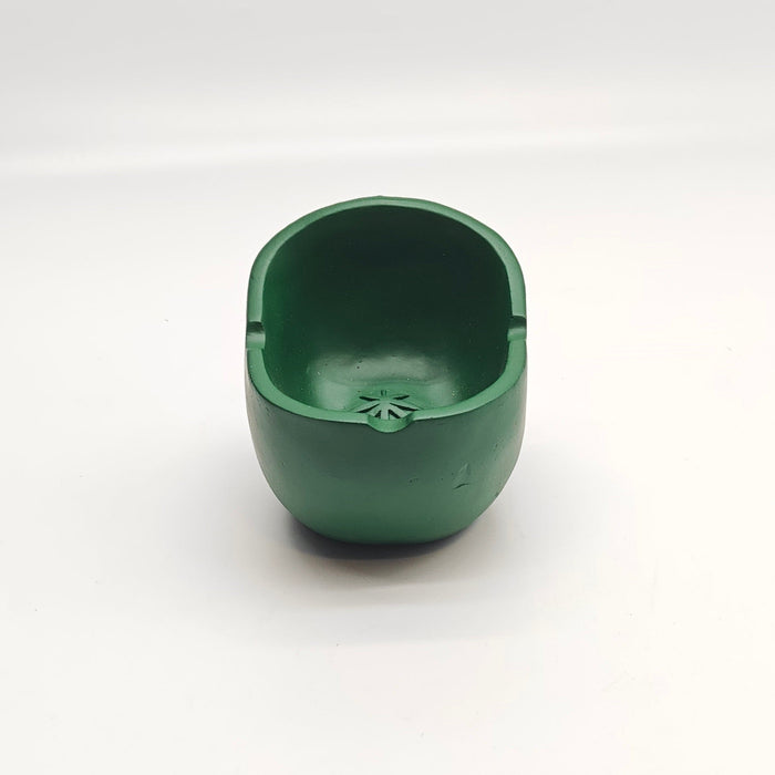 Calavera Leaf Ashtray Resin Ashtray Super Supplys Inc