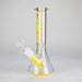 7.5" 4mm CK Design Beaker Bong [PIP875] Glass Bong NIBO Distribution Design E