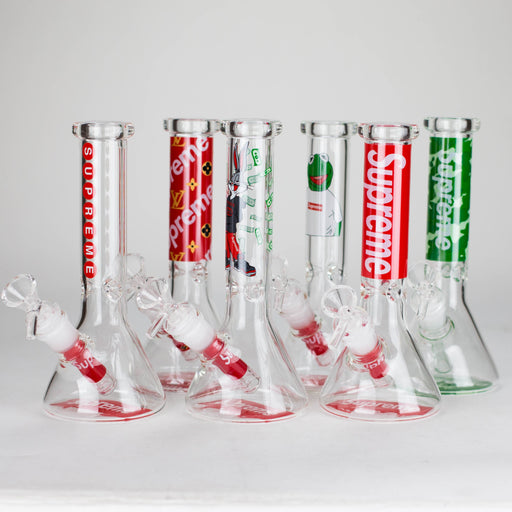 7.5" 4mm SUP Design Beaker Bong [PIP878] Glass Bong NIBO Distribution