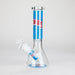7.5" 4mm BW Design Beaker Bong [PIP874] Glass Bong NIBO Distribution Design D