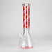 14" SUP Design 9mm glass Bong [PIP869] Glass Bong NIBO Distribution Design D