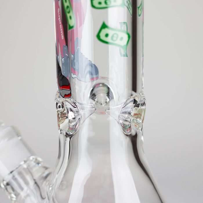 14" SUP Design 9mm glass Bong [PIP869] Glass Bong NIBO Distribution