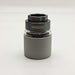 Fortune | 4 Parts Aluminum Grinder with Glass Jar Herb Saver Grinder Fortune Grey