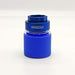 Fortune | 4 Parts Aluminum Grinder with Glass Jar Herb Saver Grinder Fortune Blue