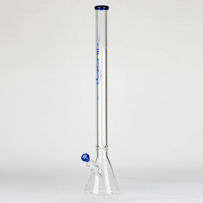 Genie | 30" 9mm glass beaker water bong Beaker Bong ONE Blue