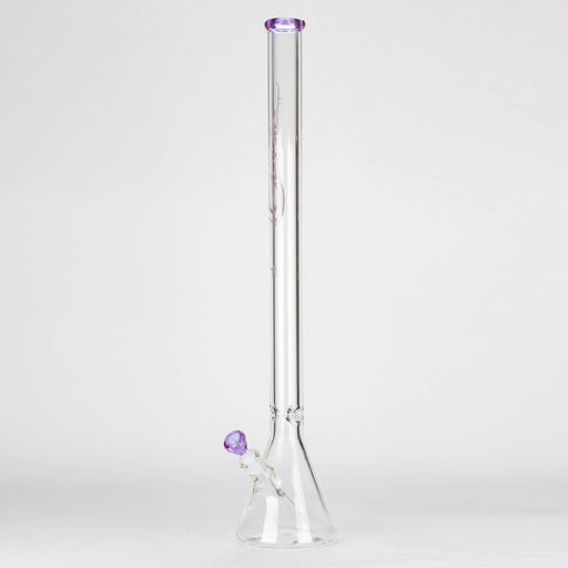 Genie | 30" 9mm glass beaker water bong Beaker Bong ONE Purple
