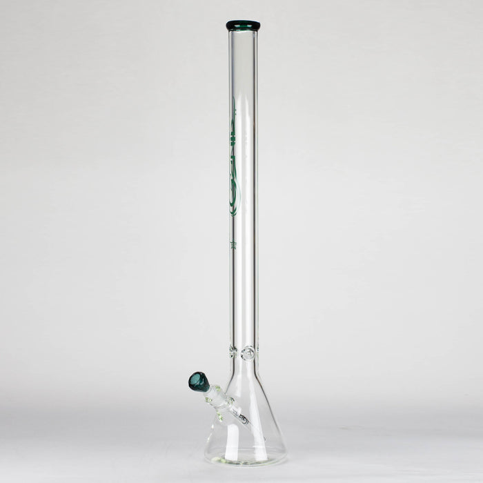 Genie | 30" 9mm glass beaker water bong Beaker Bong ONE Teal