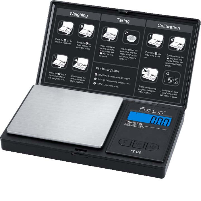 Fuzion FZ-100 100*0.01g Scale Super Supplys Inc