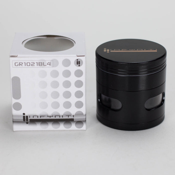 Infyniti | 4 Parts grinder with side window [ GR1021 ] Regular Grinder ONE