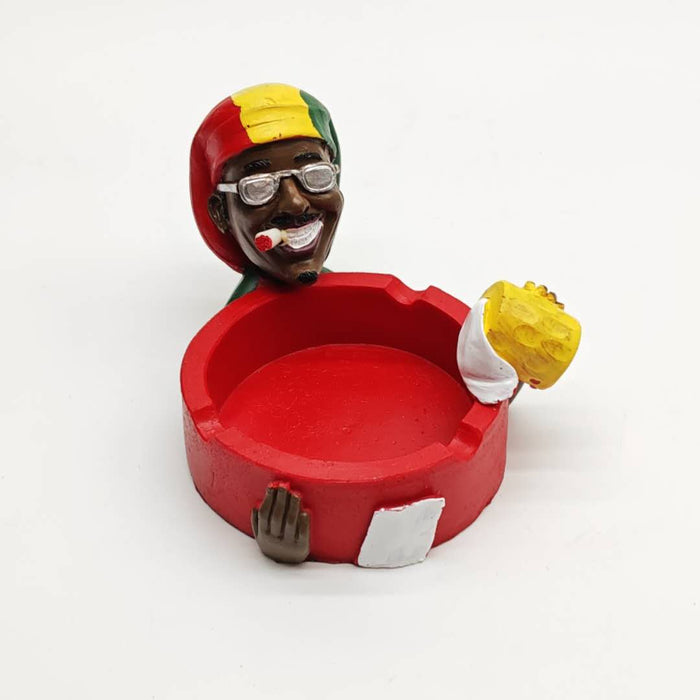Cartoon Design Resin Ashtray-Assorted Resin Ashtray Super Supplys Inc Design-1