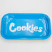 Medium Cookies Rolling Tray Blue Tray BG Sales
