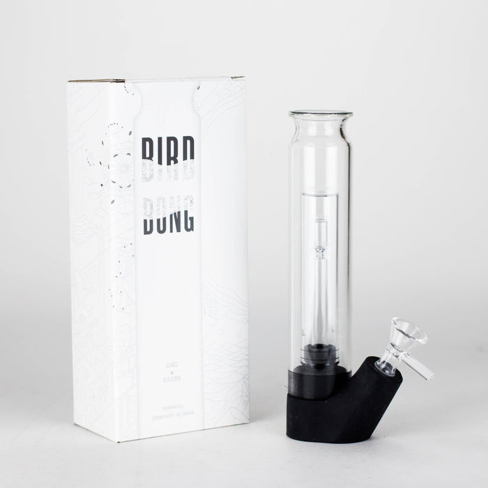 Z8" Easy Clean Bird Bong New Design Glass Bong 777 Smoke
