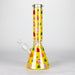 Z14" 7mm Glass Bong With Heart Design Glass Bong 777 Smoke