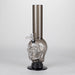 Acrylic 12" Water pipe Skull Shape [PIP275] Acrylic Bong NIBO Distribution Black