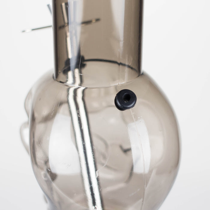 Acrylic 12" Water pipe Skull Shape [PIP275] Acrylic Bong NIBO Distribution