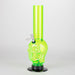 Acrylic 12" Water pipe Skull Shape [PIP275] Acrylic Bong NIBO Distribution Green